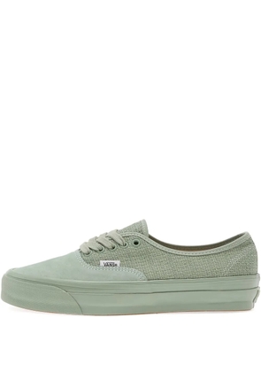 Vans LX Authentic 44 suede-woven sneakers - Green
