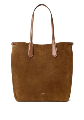 Polo Ralph Lauren Bellport North-South tote bag - Brown