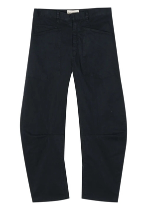 Nili Lotan Shon wide-leg trousers - Blue