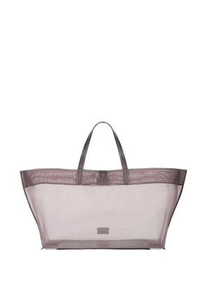 STAUD large Christos mesh tote bag - Neutrals