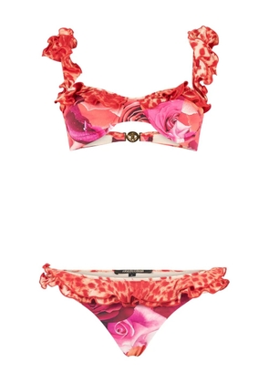 Roberto Cavalli Garden Rose bikini - Pink