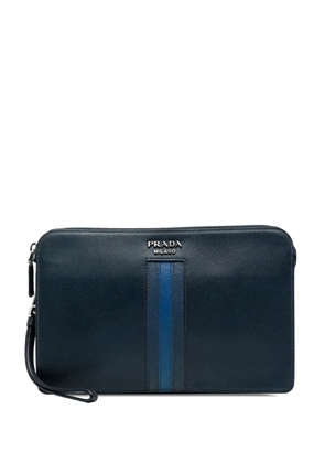 Prada Pre-Owned 2013-2025 Saffiano clutch bag - Black