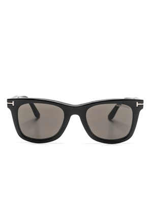 TOM FORD Eyewear square-frame clip-on glasses - Black