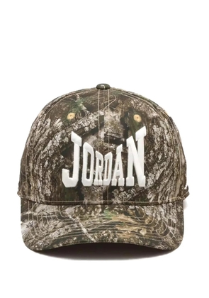 Jordan Brooklyn embroidered-logo baseball cap - Brown