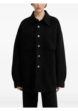 Nanushka button-fastening shirt jacket - Black