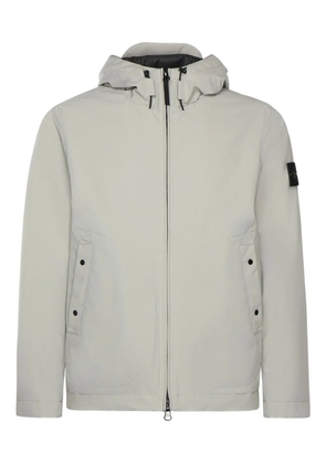 Stone Island hooded zip-fastening jacket - Grey