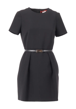 Max Mara Kefalos belted mini dress - Black