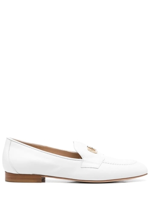 Casadei leather loafers - White