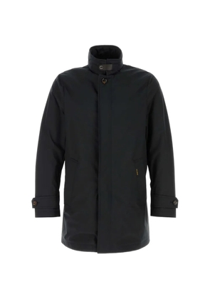 Moorer collared jacket - Blue