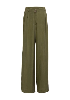 Silvia Tcherassi Opal pleated trousers - Green