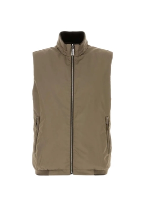 Moorer zip-up gilet - Neutrals