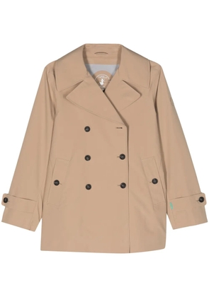 Save The Duck Sofi double-breasted parka - Neutrals