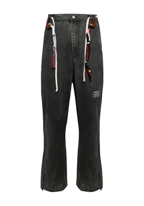 RRR123 cotton trousers - Black