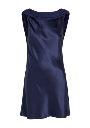 Reformation Jonelle cowl neck dress - Blue