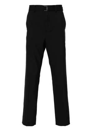 sacai Melton tailored trousers - Black