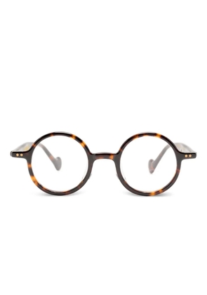 A BATHING APE® round-frame glasses - Brown
