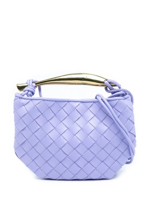Bottega Veneta Pre-Owned 2012-2025 Baby Lambskin Intrecciato Sardine Bag satchel - Purple