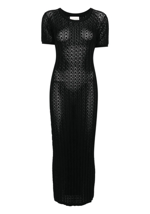 LouLou de Saison Aruba dress - Black