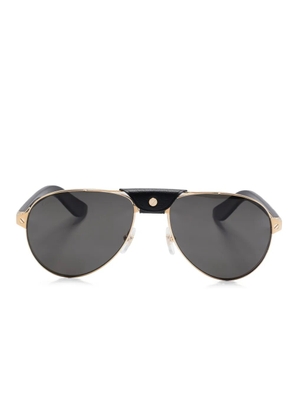 Cartier Eyewear Santos sunglasses - Black
