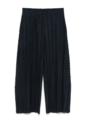 Pleats Please Issey Miyake pleated trousers - Blue