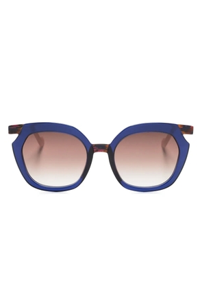 Face À Face Ninna2 oversize-frame sunglasses - Blue