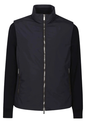 Moorer zip-up bomber jacket - Blue