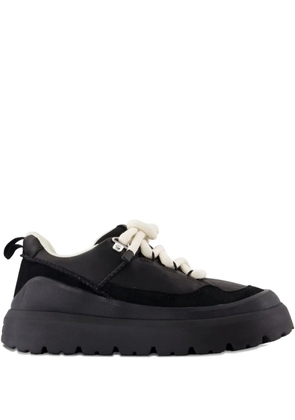 UGG Heritage Utility leather lace-up sneakers - Black