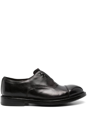 Premiata leather oxford shoes - Brown