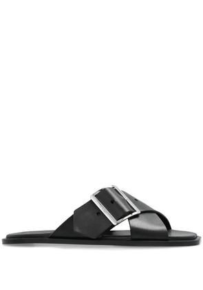 LOEWE Petal Belt sandals - Black