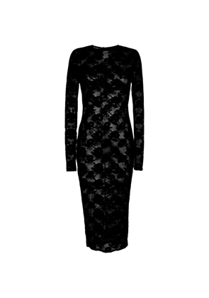 Fleur Du Mal Le Stretch Lace mini dress - Black