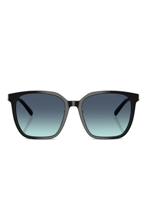 Tiffany & Co Eyewear oversized gradient sunglasses - Black