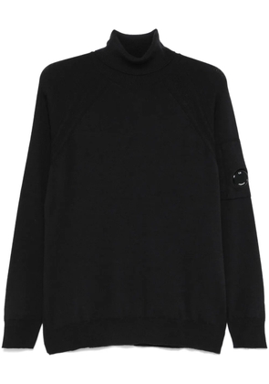 C.P. Company roll-neck sweater - Black