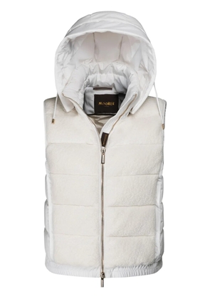 Moorer Loara gilet - White