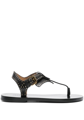 ISABEL MARANT Jooni flat sandals - Black