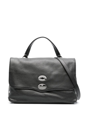 Zanellato large Postina leather tote bag - Black