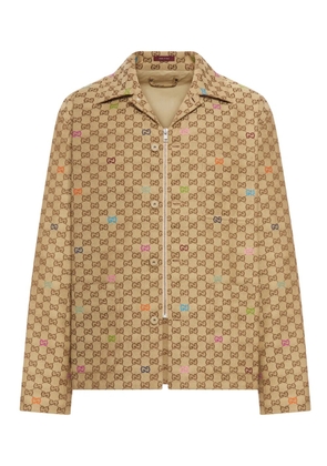 Gucci GG-jacquard jacket - Neutrals