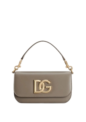 Dolce & Gabbana leather shoulder bag - Neutrals