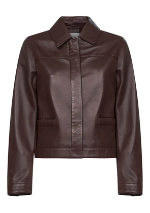 LouLou de Saison Ascot flap-pocket jacket - Brown