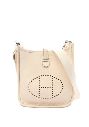 Hermès Pre-Owned 2021 Evelyn Amazon leather shoulder bag - Neutrals