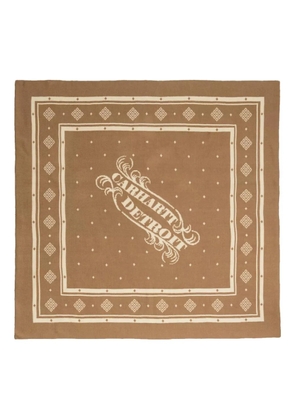 Carhartt WIP patterned bandana - Brown