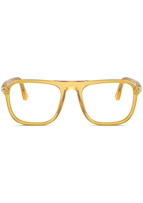 Persol Jacques oversize-frame glasses - Yellow