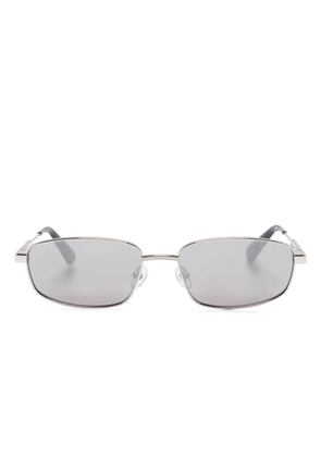 Jacquemus rectangle-frame sunglasses - Silver