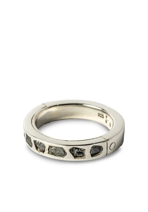 Parts of Four Sistema Mega Pavé diamond sterling-silver ring