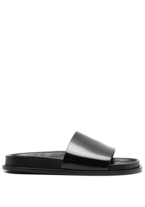 Saint Laurent Nichols slides - Black