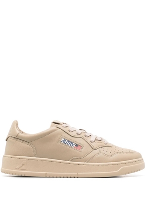 Autry Medalist leather sneakers - Neutrals
