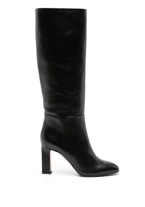 Aquazzura Sellier 85mm leather knee boots - Black