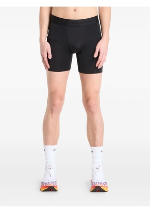 Nike Pro logo-waistband shorts - Black