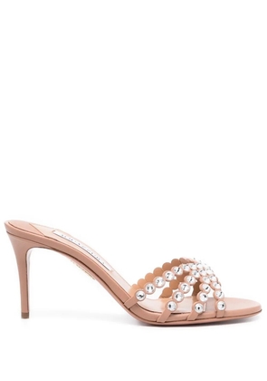 Aquazzura 75mm Tequila sandals - Neutrals