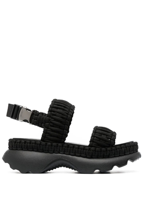 Moncler Belay woven sandals - Black