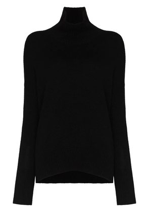 Lisa Yang Heidi roll-neck jumper - Black